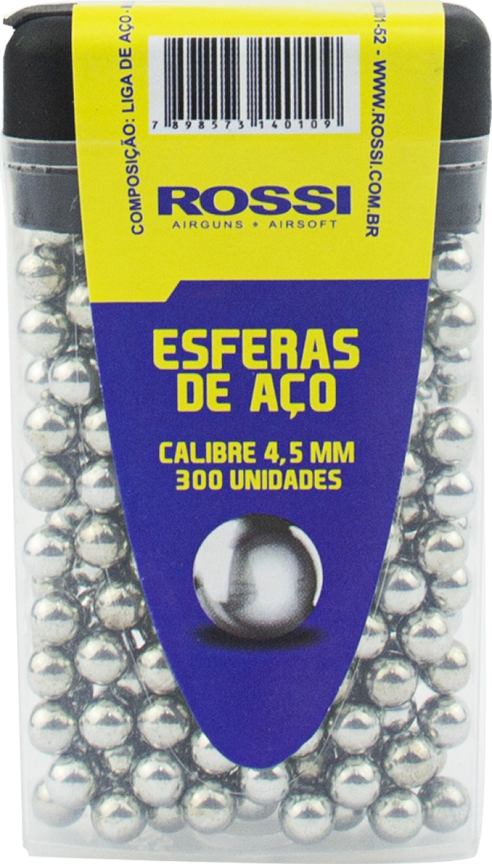 Esfera de Aço ROSSI 4,5MM (300 UN) 