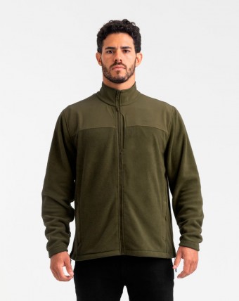 Jaqueta Fleece Snow - Verde Oliva - INVICTUS