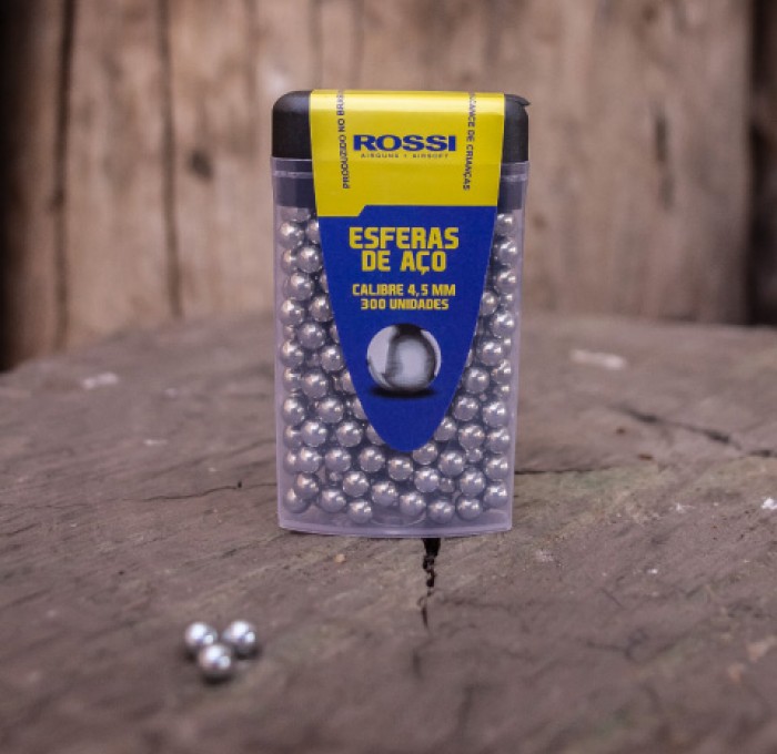 Esfera de Aço ROSSI 4,5MM (300 UN) 