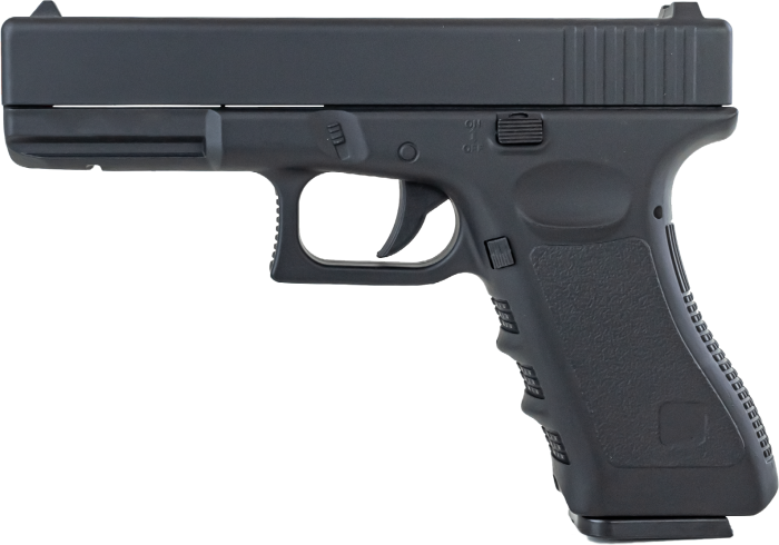Pistola Airsoft VG GK-V20 Preta Metal Mola - ROSSI