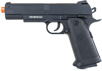 Pistola Airsoft Vigor 1911 V18 Mola 6mm - ROSSI