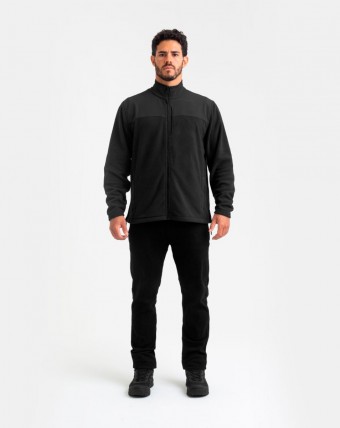 Jaqueta Fleece Snow- Preta - INVICTUS