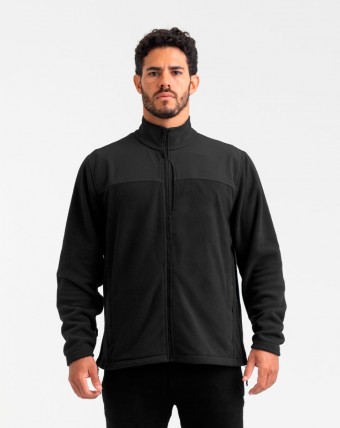 Jaqueta Fleece Snow- Preta - INVICTUS