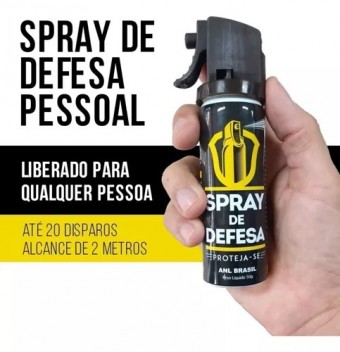 Spray de Gengibre para Defesa Pessoal