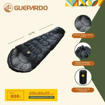 Saco de Dormir Ultralight - Guepardo