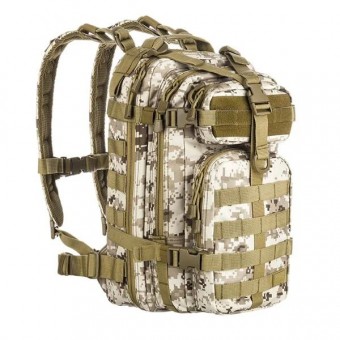Mochila Assault Invictus - Camuflada Deserto Digital