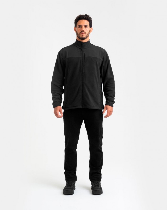 Jaqueta Fleece Snow- Preta - INVICTUS